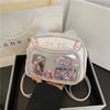 Bolsa de Dolor para Comida Pequeña Estilo Japonés Bolso de Hombro Casual para Estudiantes Nuevo Bolso Cruzado Lindo para Niñas Bolso de Un Hombro Bolso Secundario