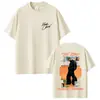 Camiseta Gráfica do Álbum Don Kbrn do Rapper Eladio Carrion Moda Hip-Hop Masculina e Feminina Camiseta Oversized