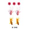 Nuevas Pegatinas de Tatuaje Pequeñas Frescas Sexy Lindas Imagen Pequeña Corazón Impermeable Colorido Literario Flor Dibujo Animado Pegatinas Temporales