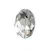 Acessórios de Arte de Unhas Brancos de Alta Qualidade com Strass de Verso Pontiagudo, Cristal K9 Coração Deslumbrante Ovo de Pomba Ângulo Reto Doce de Rocha Strass Transparentes