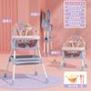Atacado Transfronteiriço Cadeira de Jantar para Bebê, Cadeira de Jantar Multifuncional Dobrável para Crianças, Mesa de Jantar Portátil para Bebê, Dobrável Portátil