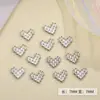 Arte de Uñas Ins Forma de Corazón Aleación Corazón de Durazno Accesorios para Uñas 520 Día de San Valentín Corazón Lujo Ligero Decoraciones de Uñas Portátiles