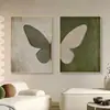 Pintura de Lienzo de Dos Piezas para Sala de Estar y Dormitorio, Lienzo Pintado en Spray de Alta Definición, Pintura Decorativa Estilo Chino, Arte de Pared Personalizado