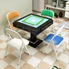 Silla de Mahjong, Silla Especial para Salas de Juego, Silla Plegable de Mahjong, Asiento para Mesa de Mahjong, Silla de Uso Doméstico con Respaldo