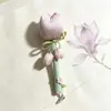 Martillo de Bienestar de Ajenjo, Palo de Percusión de Meridianos de Bienestar, Martillo Flor de Moxibustión Tulipán, Set de Caja de Regalo, Recuerdo Personalizado