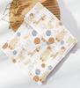 Kangobaby algodón bambú 60*60cm bebé toalla cuadrada pequeña de baño resistente al viento protector solar toalla para envolver