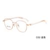Gafas deportivas para estudiantes marco de aleación exclusivo almohadillas nasales de ajuste arriba y abajo pata de gancho de ajuste de 4 velocidades pata de plástico flexible acero alambre venta al por mayor