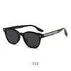 Gafas de sol ultra ligeras versátiles estilo influencer de moda, a la moda y protectoras contra rayos UV, adecuadas para fotografía callejera y conducción, Gafas de sol polarizadas Tr