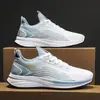 Zapatos Deportivos de Malla de Caña Baja con Cordones Verano 2026 Transpirables Zapatos para Correr Zapatos de Hombre Uso Estudiantil Resistentes al Desgaste Estilo Deportivo Zapatos Casuales