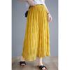 Comprar Falda Verano 2023 Tiro Real Japonesa y Coreana Casual Adelgazante Caída Multicolor Cintura Alta Forma A Falda Plisada