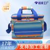 Bolsa de aislamiento térmico PEVA engrosada aislamiento térmico trabajador de oficina almuerzo bolsa de almuerzo gran capacidad portátil lonchera bolsa de moda bolsa de hielo