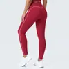Nuevos pantalones de yoga cepillados de color block transfronterizos, pantalones ajustados de cintura alta sexys para correr al aire libre, ropa deportiva y de fitness para mujer