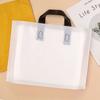Bolsas de Compras Tipo Tote de Plástico con Logo Personalizado, Bolsas de Regalo para Tiendas de Ropa, Fabricante Personalizado