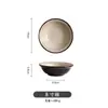 Procesamiento Personalizado Jingdezhen Color Bajo Esmalte Alta Temperatura 2026 Nuevo Vajilla Retro Francesa Cerámica Juego de Cuencos y Platos para Uso Doméstico