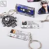 Llavero Colgante Accesorios Letras Portada de Álbum Creativa Mercancía para Fans de Celebridades Regalos Personalizados Regalos Pequeños