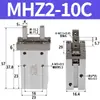 Cilindro de Dedos Hfz/Mhzl2/Mhz2-6-10-16-20-25-32D Pinza Paralela Neumática