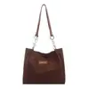 Bolsa Tote Grande Capacidade High-End Nova para o Trabalho Estampa de Leopardo Versátil Bolsa de Ombro Retrô Outono/Inverno Bolsa Fosca Tendência Feminina