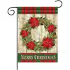 Promoção Quente da Amazon Nova Explosões Bandeira de Jardim de Inverno Bandeira de Jardim de Natal Bandeira de Festival Outlet de Fábrica