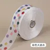 Fita Colorida de Bolinhas para Crianças, Fita para Presente Feita à Mão, Fita para Decoração de Bolo, Acessórios para Embalagem de Presente, Fita de Organza