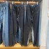 Calça Mágica Outono Jeans Feminino Modelagem Solta Calça Scimitar Scythe Lavada de Perna Larga Comprimento Total E479000