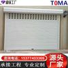 Puerta de Garaje con Corte Eléctrico Balcón Puerta Enrollable de Aleación de Aluminio Puerta Enrollable para el Hogar Estilo Europeo Casa Puerta y Ventana Enrollable Antirrobo
