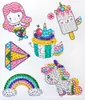 Venta caliente transfronteriza nuevo animal sirena 5D Niños DIY Pintura de Diamantes pegatinas aleatorias pegatinas de punto de diamante fábrica