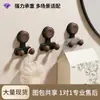 Gancho de Ventosa, Gancho Fuerte con Soporte de Carga para Montar en la Pared sin Taladrar para Colgar Ropa Detrás de la Puerta, Gancho Adhesivo para Pared de Baño sin Dejar Rastro