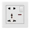 Interruptor de tomada Bo Wang S10 tipo 86 um-aberto controle duplo projeto de comércio exterior Sudeste Asiático África Oriente Médio exportação