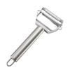 Pelador de Doble Cabezal de Acero Inoxidable Dos en Uno Cuchillo Pelador de Frutas Rallador Multifuncional para Patatas y Verduras Fabricante Venta al por Mayor