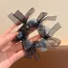 Goma para el pelo simple de satén estilo coreano para mujer, sujetador antideslizante para coleta alta, cuerda de pelo colorida, accesorio para el pelo elástico