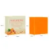 Comércio exterior transfronteiriço sabonete de cúrcuma creme de cúrcuma kit de cuidados com sabonete de cúrcuma sabonete clareador de pele sabonete artesanal