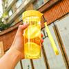 Vasos deportivos de plástico para mujer de verano vasos portátiles para niños vasos publicitarios de verano para niños vasos casuales de verano para mujer al por mayor