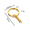 Acessórios para chaveiro pingente 2,0*25mm corrente de metal argola de chaveiro acessórios para chaveiro joias DIY atacado