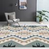 Alfombra de estilo étnico marroquí para sala de estar, mesa de centro, manta, área grande, dormitorio, retro, bohemio, tapete debajo de la cama