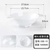 Tazón doble de melamina para hot pot picante, tazón popular en línea para sopa, fideos, fideos de arroz, uso comercial para fideos de caracol y hot pot picante