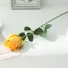 [Ventas Directas de Fábrica] Rosas de Terciopelo para San Valentín, Rosas Artificiales, Ramos de Alta Gama para el Hogar, Adornos Decorativos para la Sala de Estar