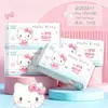 Toalha de Algodão Macia com Padrão de Pérola Autenticada Sanrio Hello Kitty Toalha Descartável para Lavar o Rosto Desenho Animado Cinnamomum Dog Toalha Suavizante