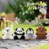 Perro Cerdo Peluche Dibujo Animado Lindo Mini Muñeco Llavero Accesorios Pequeños Regalos Colgante Mochila Estudiante Venta al por Mayor