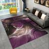 Alfombra de Área Geométrica de Mármol Azul Dorado Escandinavo Suministro Transfronterizo de Amazon Aliexpress Jt Mitad-