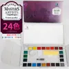 Set de Acuarelas Sólidas Marley Pintura Sólida para Acuarela 24 Colores Pintura Sólida para Acuarela 18 Colores 36 Colores Portátil