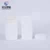 Garrafa Plástica PE Cilíndrica Embalagem Sólida para Pílulas Garrafa para Suplemento de Saúde Garrafa para Cápsulas Fábrica Atacado Garrafa Vazia Selada