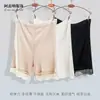 Leggings de Verano de Tres Puntos, Pantalones Cortos de Seguridad Anti-Exposición para Mujer con Ondas de Agua de Seda, Shorts Transpirables que No se Enrollan