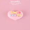 Accesorios para Joyería DIY Zanahoria de Dibujos Animados Conejo Corazón Alas Resina Funda para Teléfono Zuecos Pasador Vaso de Agua
