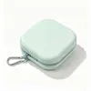 Tigela dobrável de silicone para animais de estimação, tigela para animais de estimação ao ar livre, tigela para cachorro, recipiente dois em um para água e comida, caixa de transporte portátil para passear com animais de estimação, tigela para cachorro