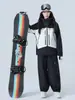 Conjunto de Macacão de Ski para Mulheres e Homens, Impermeável para Snowboard, Espessado, Costuras Totalmente Seladas, Macacão de Neve Profissional, Conjunto de Blusa e Calça 3L