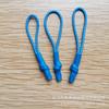 Tirador de plástico para ropa de exterior, manual, con tubo termorretráctil, cuerda de plástico, cierre de cremallera