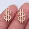 9X17Mm 0.6g Multicor DIY Acessórios para Joias Feitas à Mão Necessidades Diárias Pingente de Sinal de Dólar