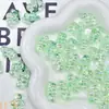 Cuentas Pequeñas de Nube Transparente Hielo con Recubrimiento de Color UV Acrílico Agujero Recto Cuentas Sueltas para Cadenas de Teléfono Hechas a Mano DIY y Accesorios para Colgar en el Coche Materiales