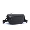 2025 Bolso Cruzado Versátil Popular de Cuero de Vaca Forma de Media Luna Bolso de Cuero Genuino para Mujer Fabricante Dropshipping