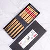 Palillos Nanzhu Caja de Regalo Creativa Hogar Palillos Japoneses Unos Palillos Una Persona Juego de Palillos de Bambú Vajilla Venta al por Mayor